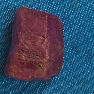 Raw Ruby.  Uncut untreated Ruby.